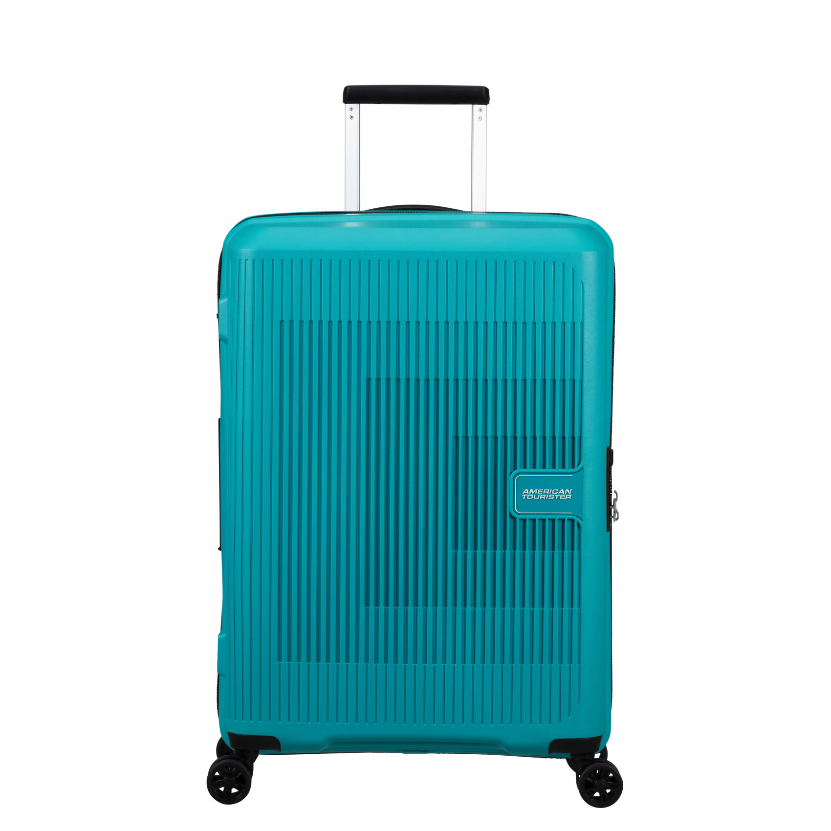 Aerostep 4-wheel suitcase size M AMERICAN TOURISTER Blue