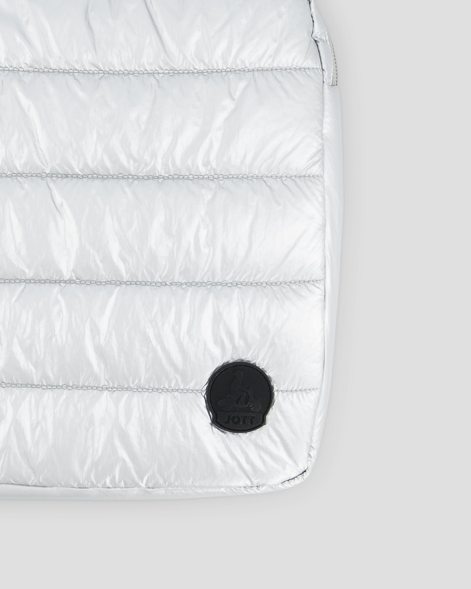 Sacoche pour ordinateur portable métallique hateya metallic JOTT Gris