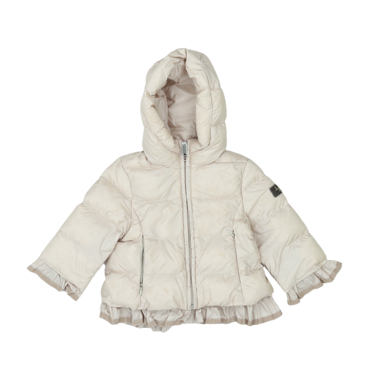Beige Baby Puffer Jacket - 9 months IL GUFO - Seconde main Beige