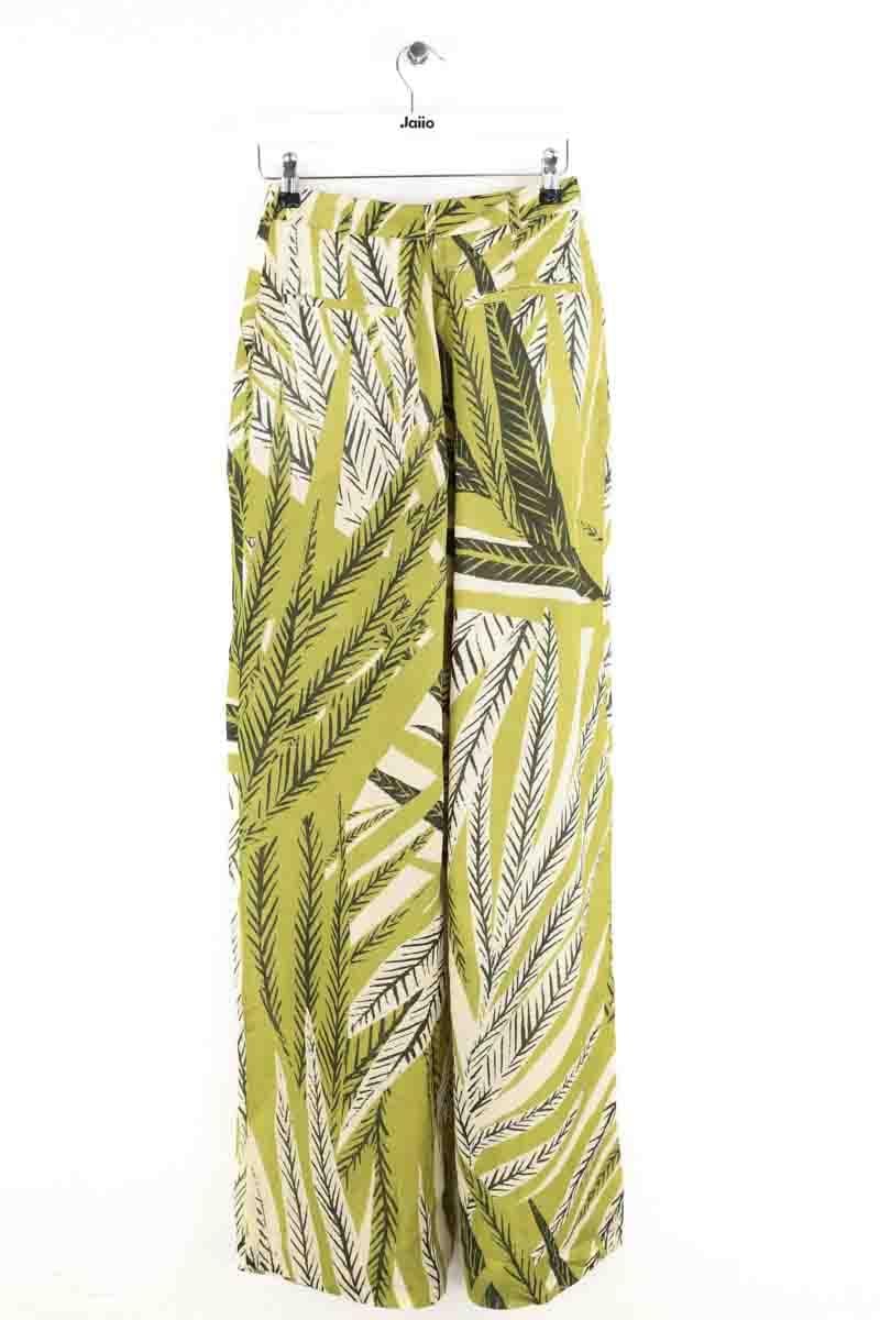 Wide trousers CHLOE STORA - SECONDE MAIN Green