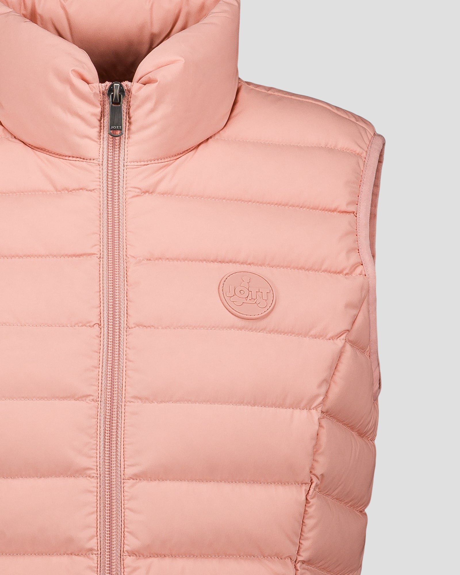 Stretch sleeveless down jacket Grenada JOTT Pink