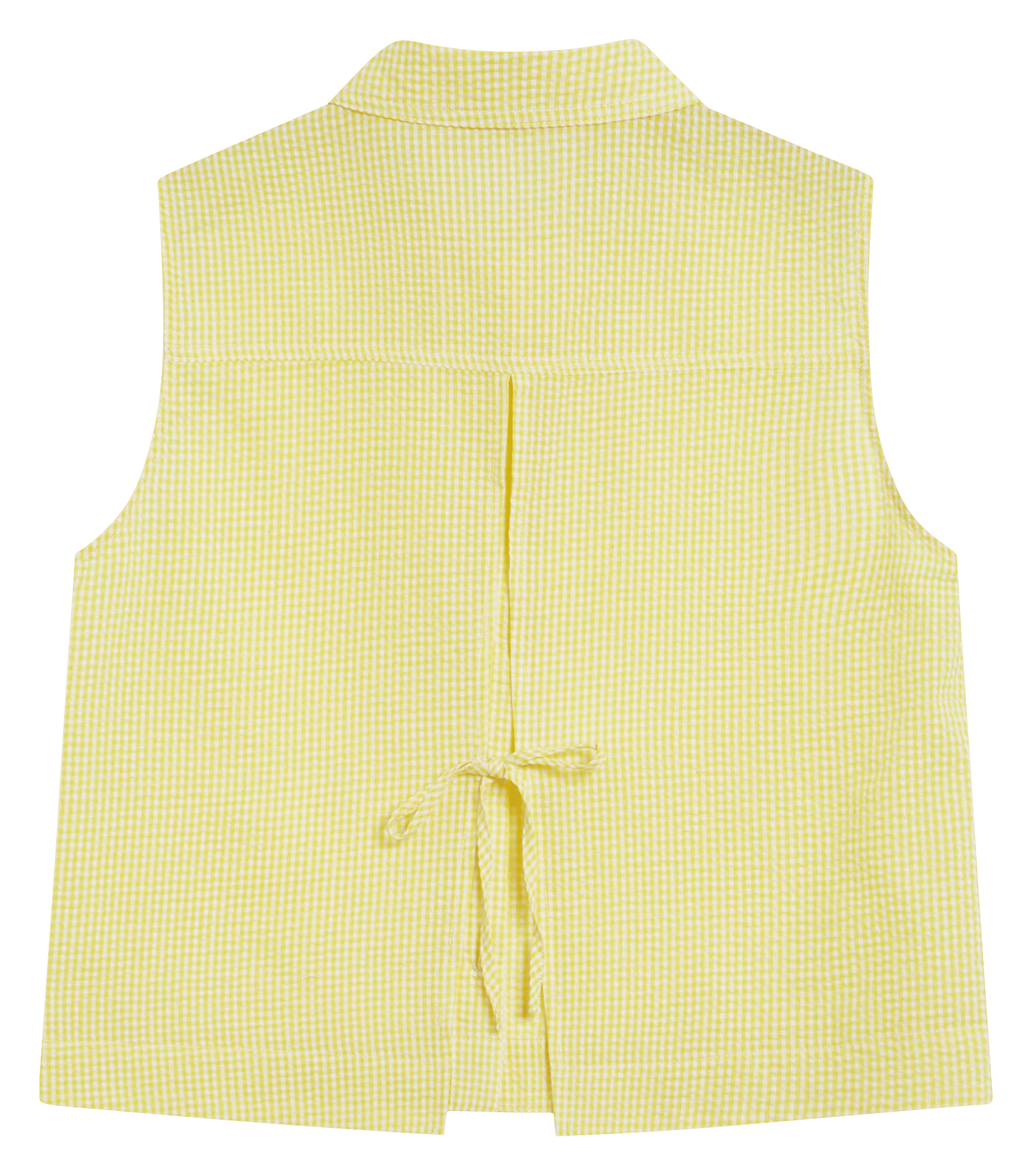 Blouse met klassieke kraag GRACE ET MILA Geel