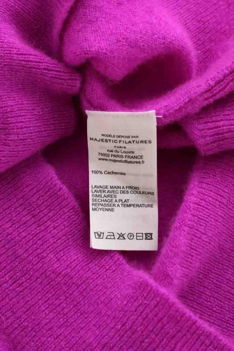 Sweater MAJESTIC FILATURES - SECONDE MAIN Pink