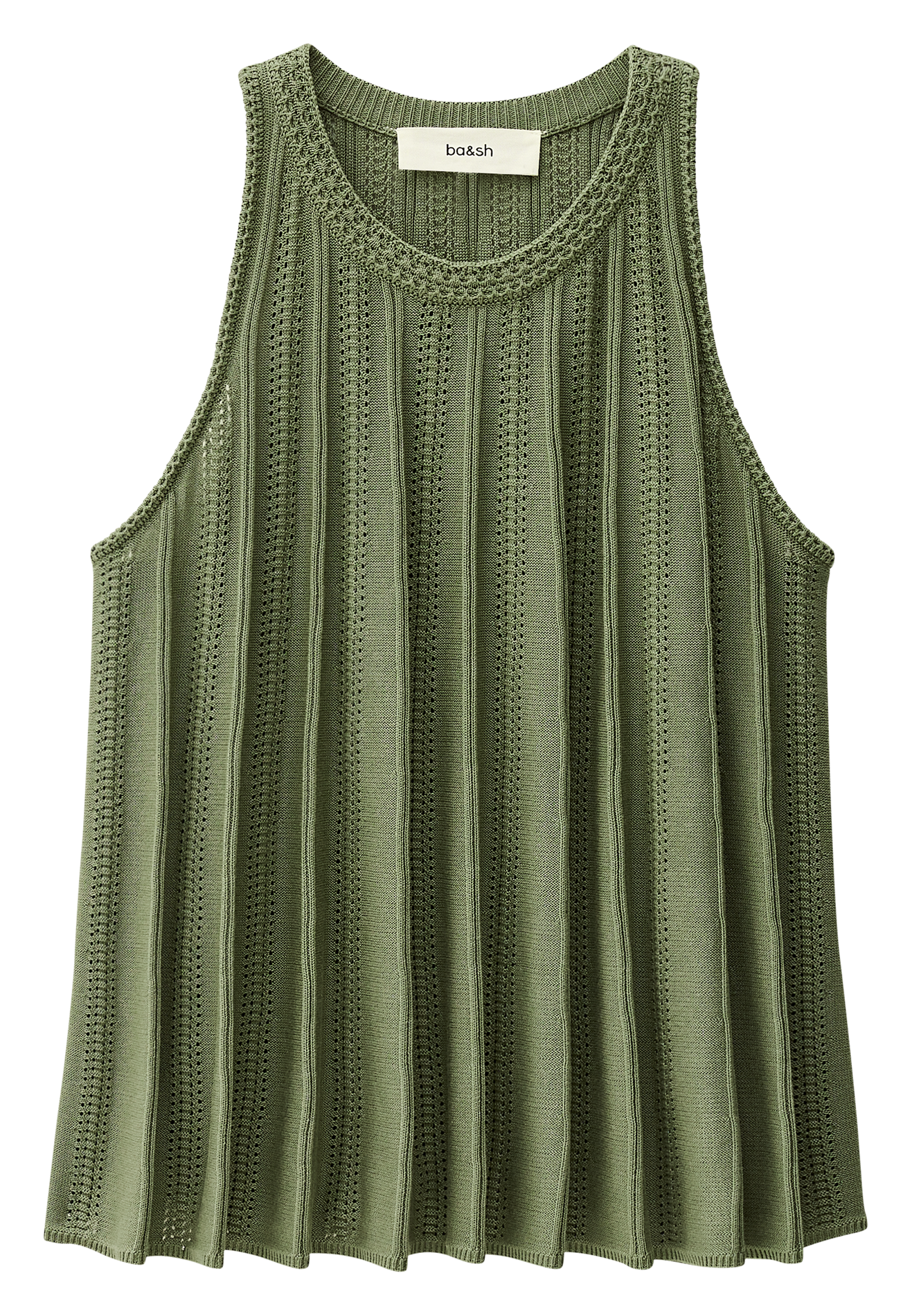 Oversized knit top BA&SH Khaki