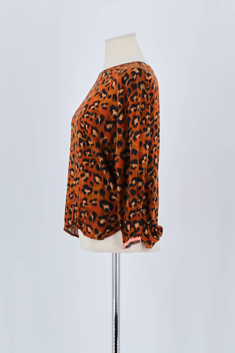 T-shirt BELLEROSE - Seconde Main Brown