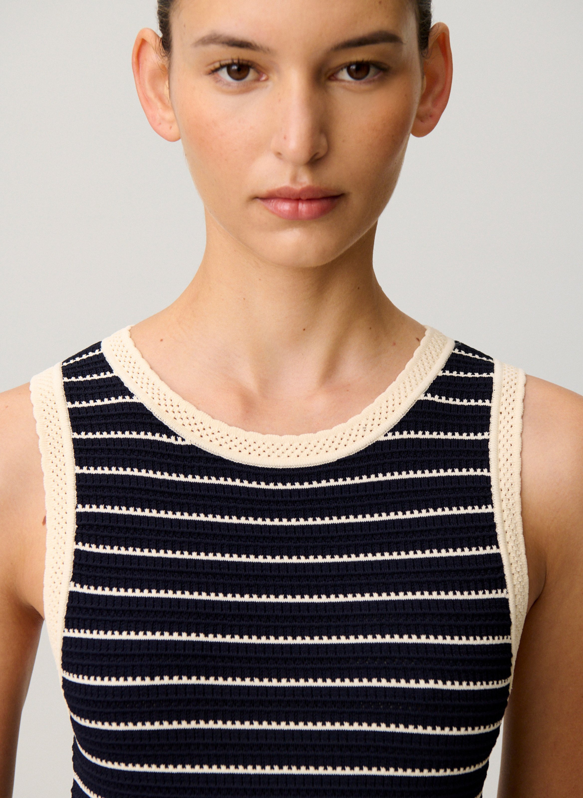 Short bodycon knit dress CLAUDIE PIERLOT Multicolored