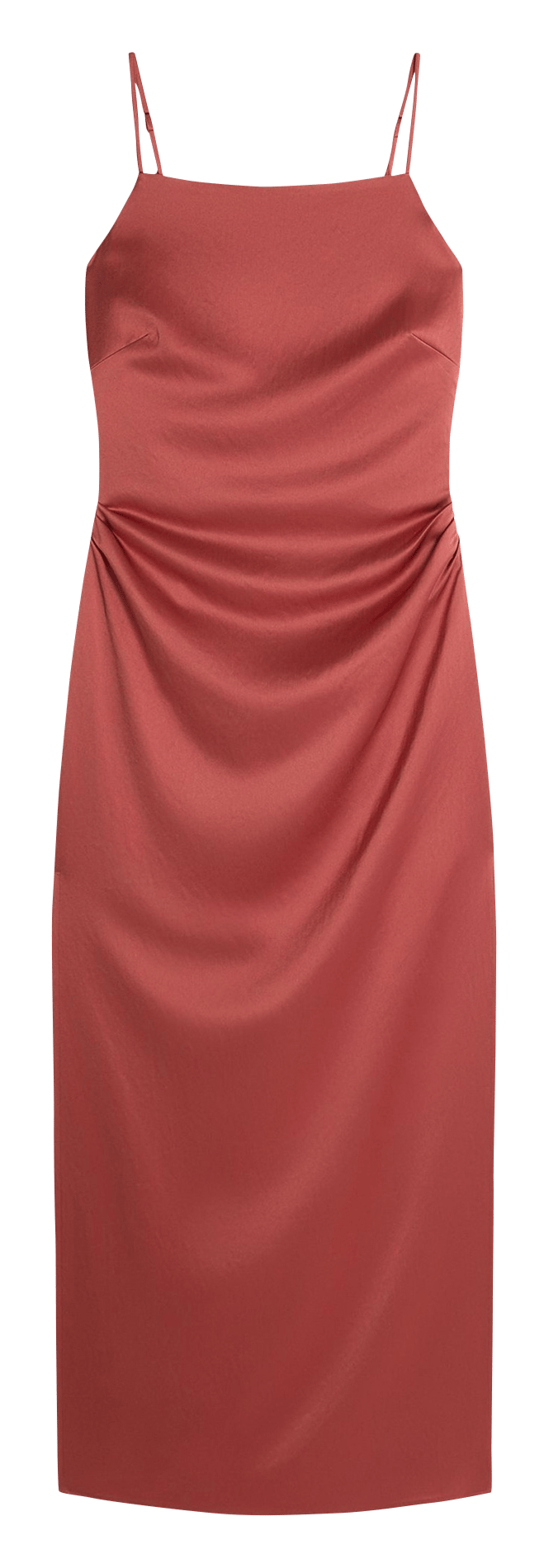 Robe longue col droit VANESSA BRUNO Rouge