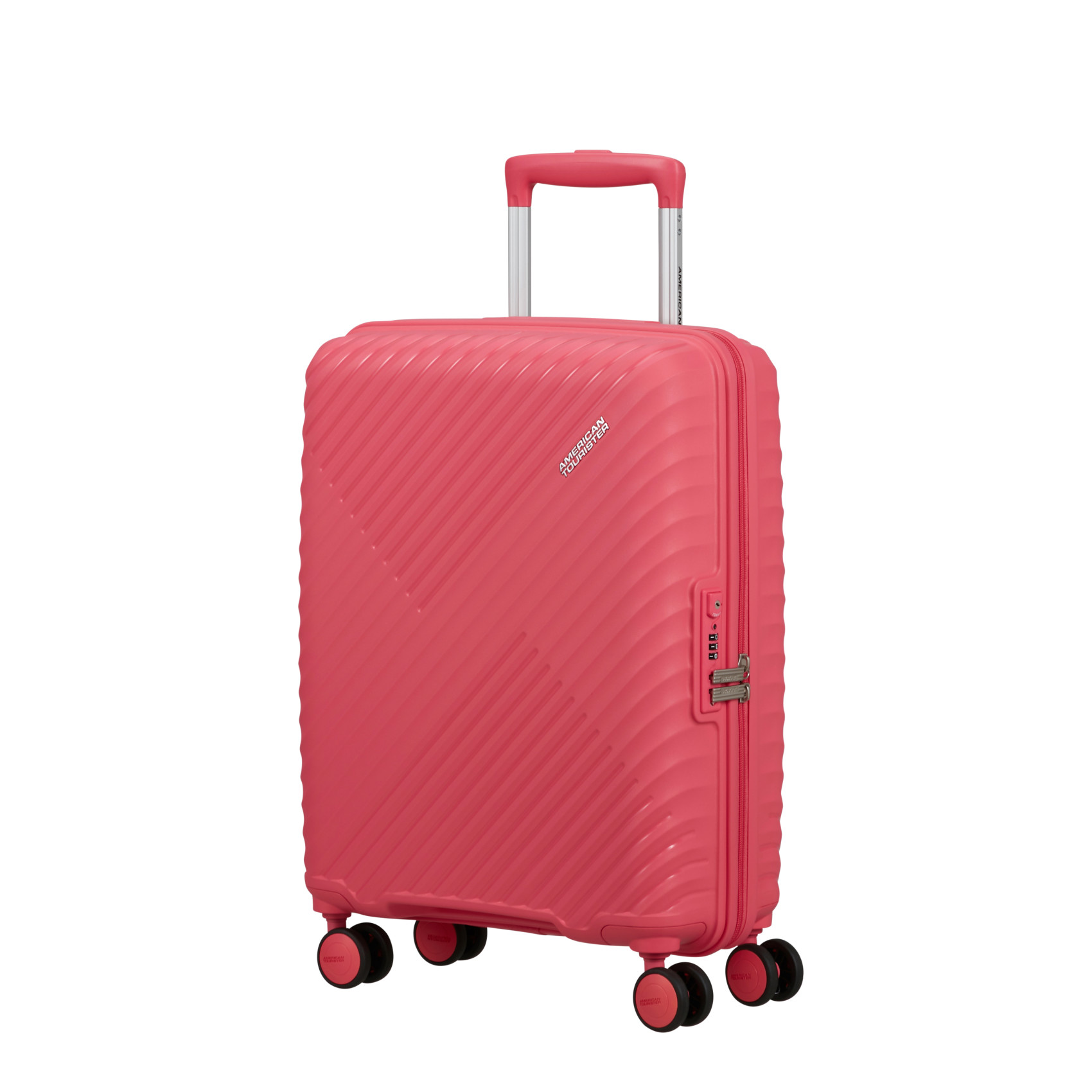 Diablast valise 4 roues taille s  Pink glitch
