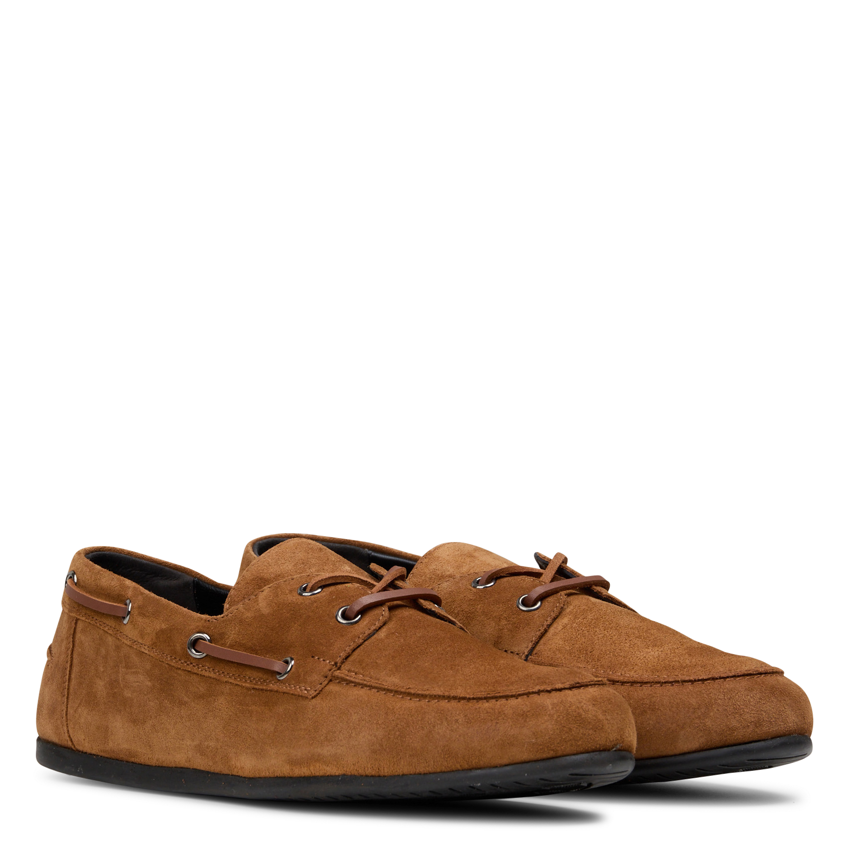 Bootsschuhe aus Wildleder ODARE Braun