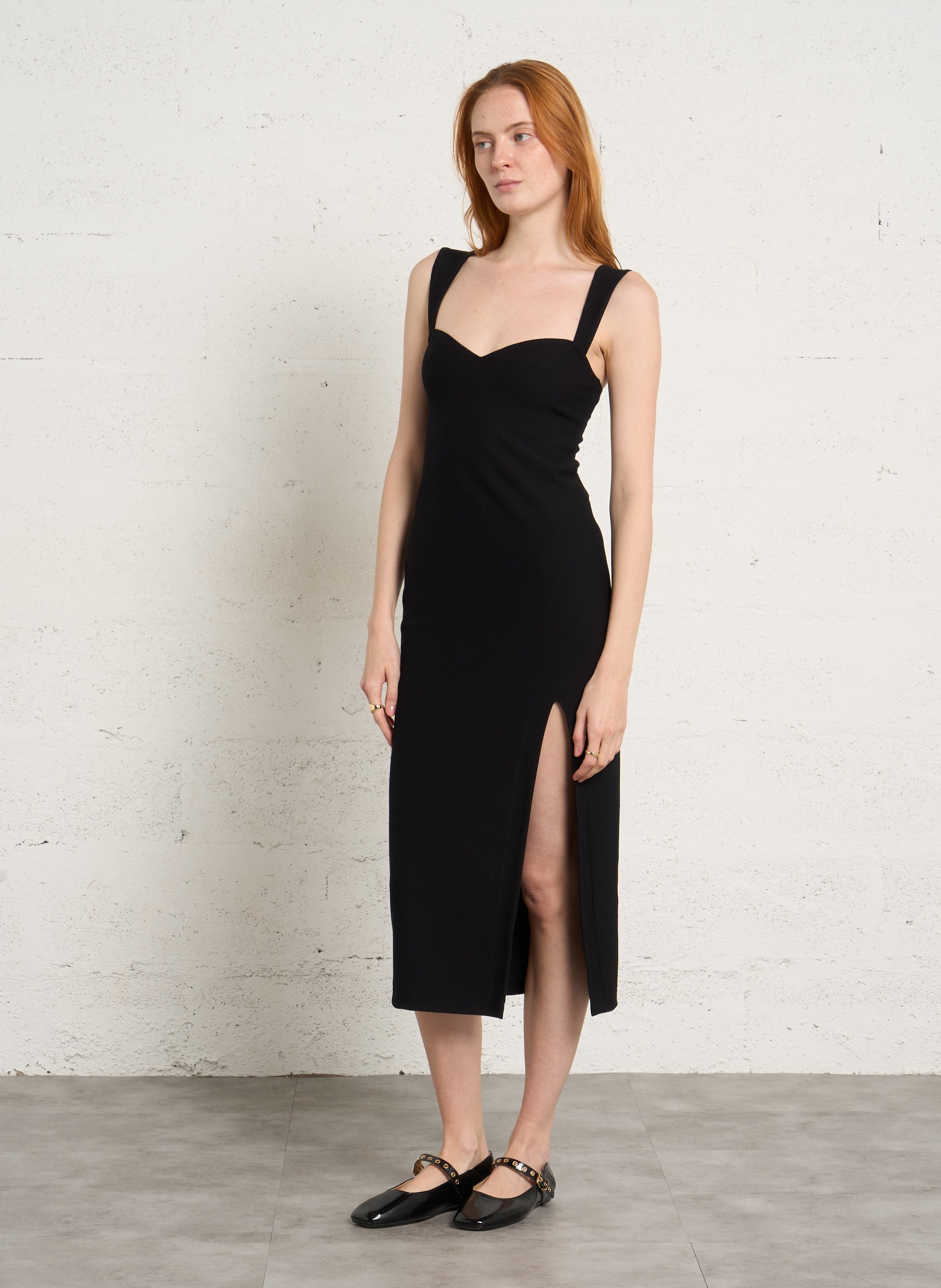 Patent leather ballet flats COSMOPARIS Black