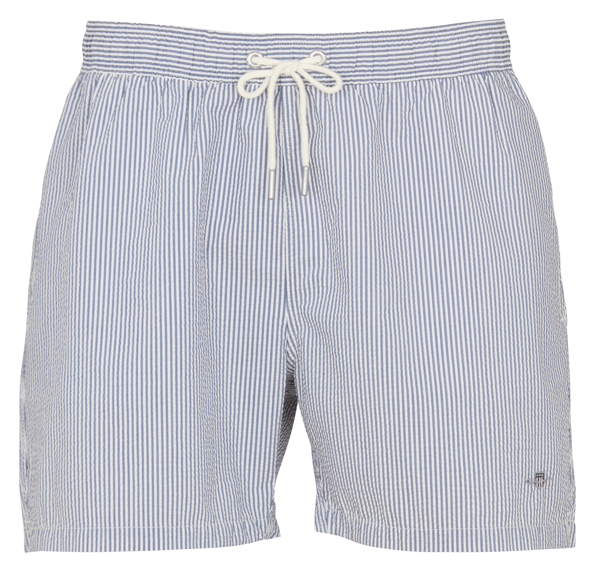 Short de bain élastiqué rayé GANT Bleu