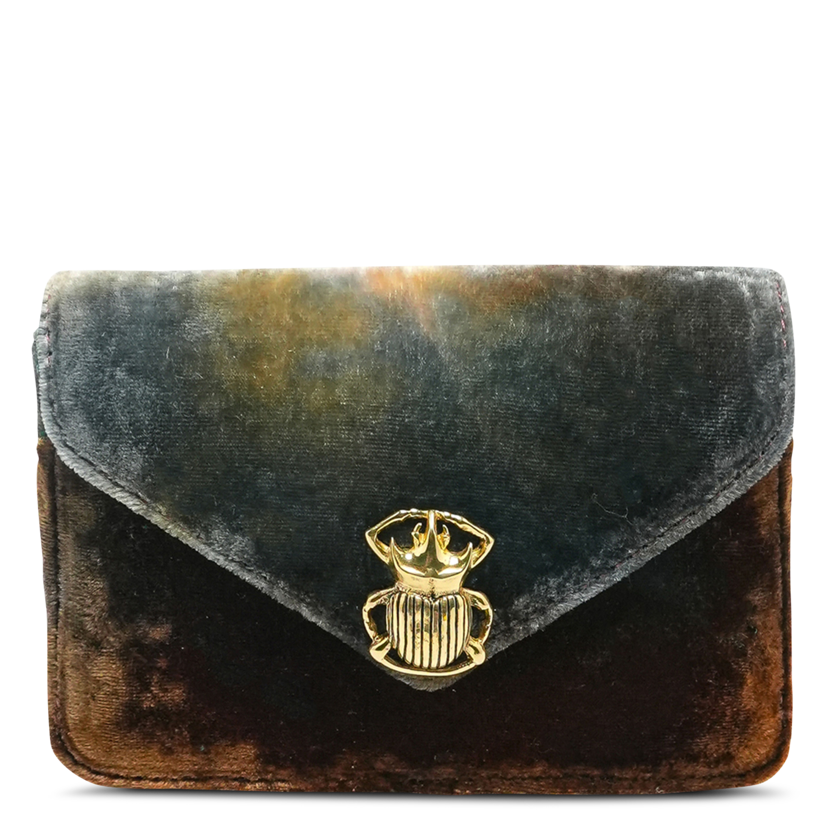 Velvet card holder CLARIS VIROT Multicolored