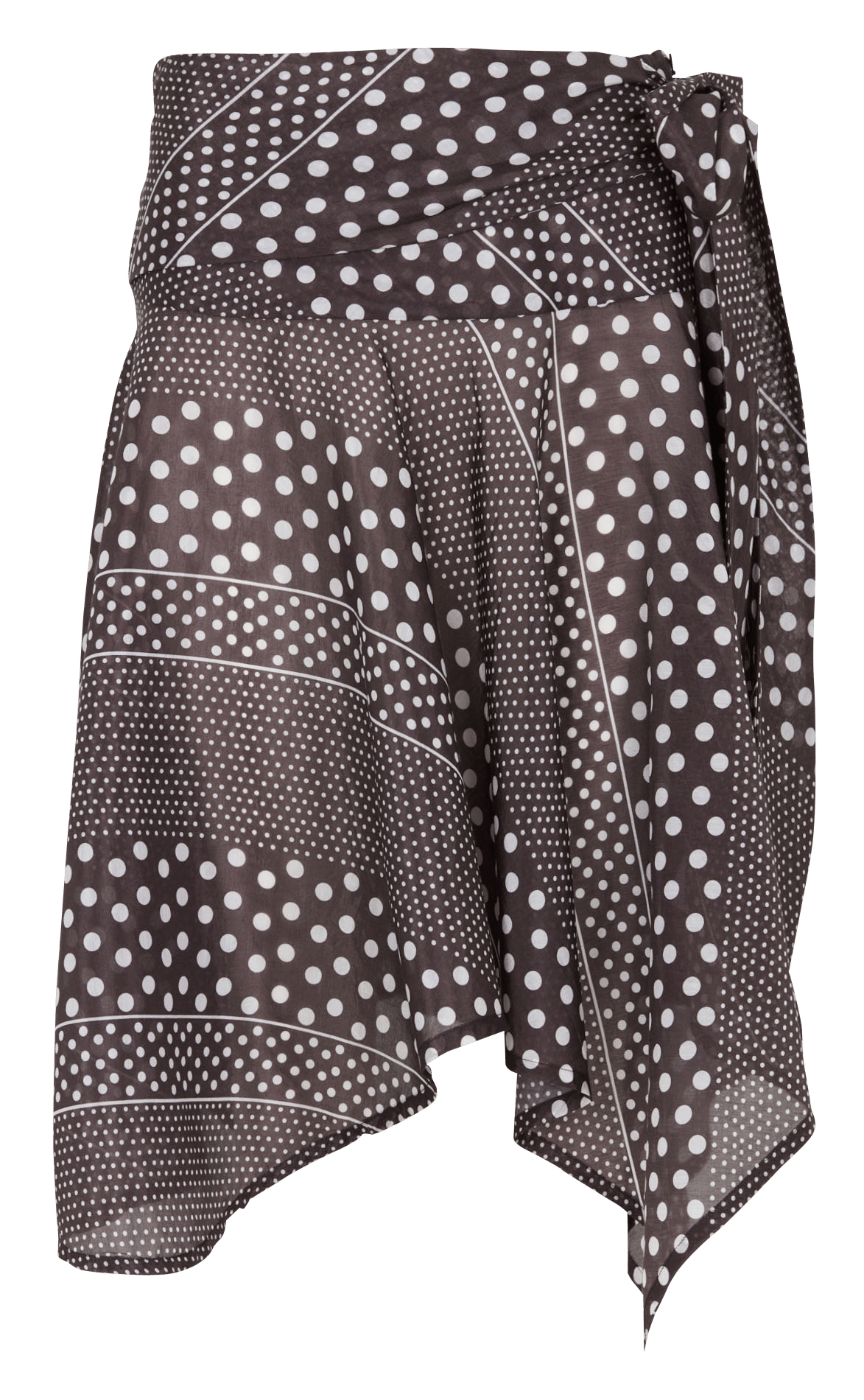Polka dot midi skirt DAMSON MADDER Brown
