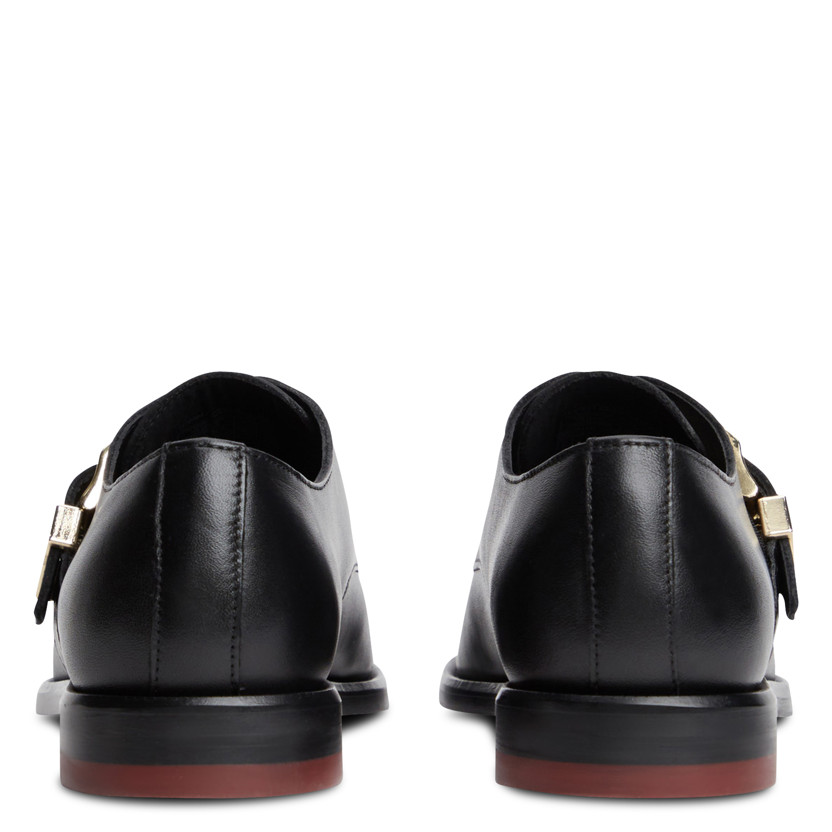 Plain leather loafers TOMMY HILFIGER Black