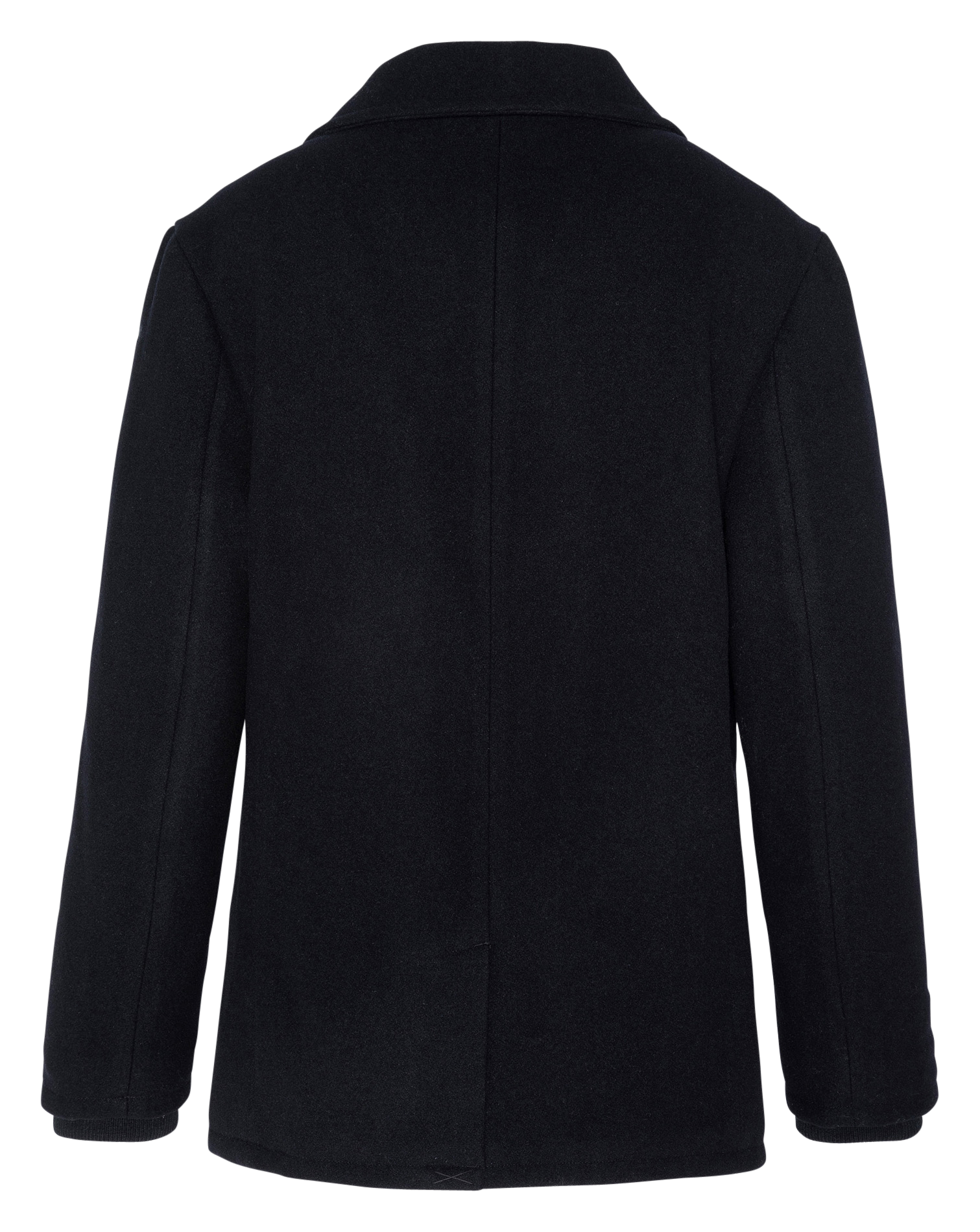 Wool-blend coat with tailored collar SCHOTT Blue