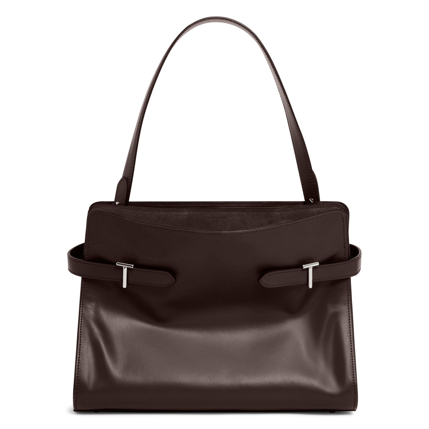 Sac porté épaule en cuir LE TANNEUR Marron