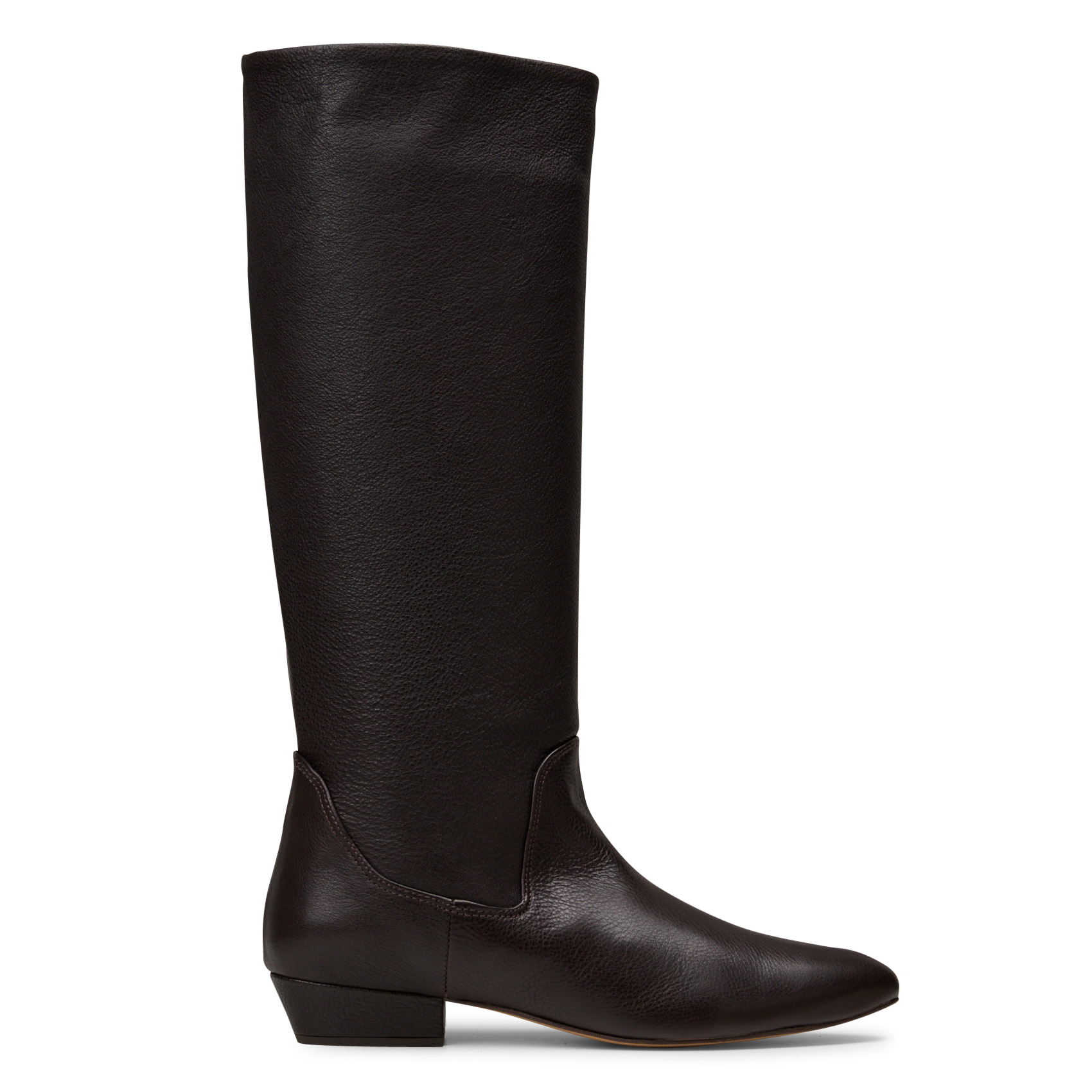 Bottes en cuir ANONYMOUS COPENHAGEN Marron