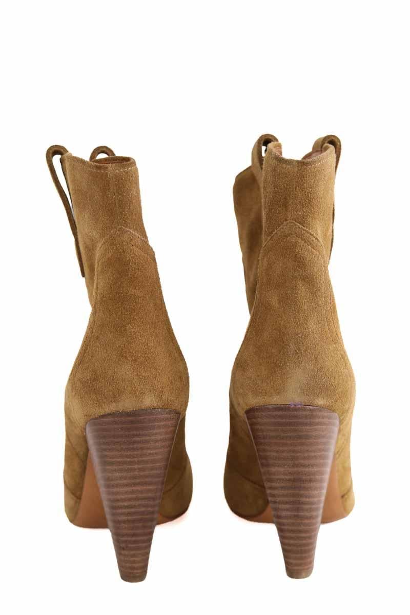 Ankle boots ISABEL MARANT ÉTOILE - SECONDE MAIN Brown