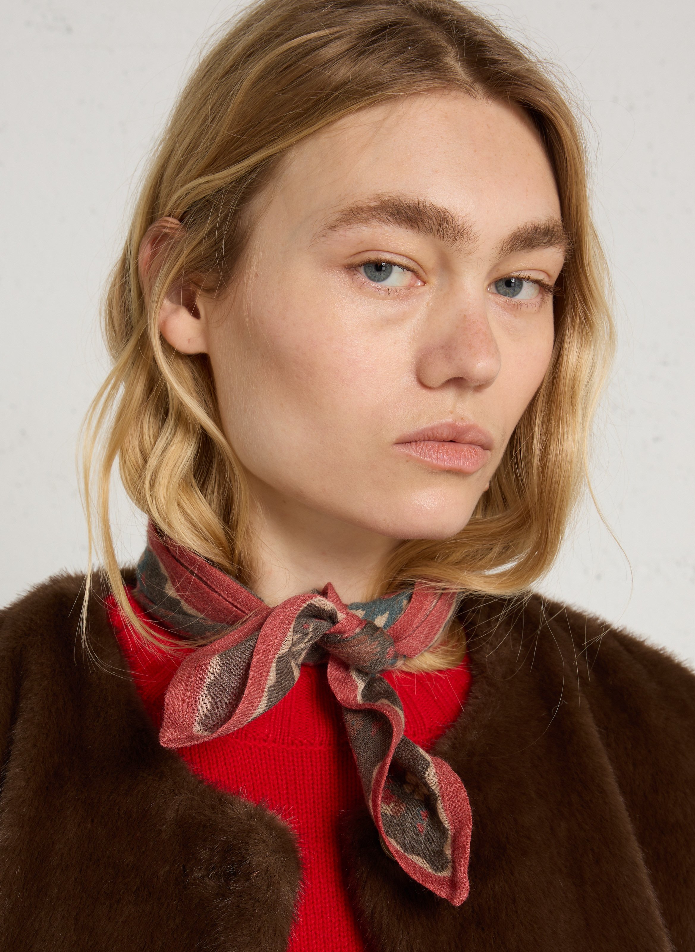 Wollschal APACHES COLLECTIONS Mehrfarbig