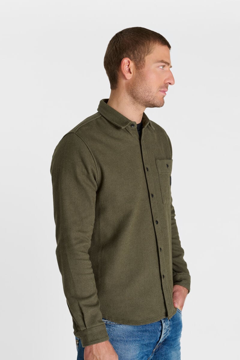 Buttoned shirt LE TEMPS DES CERISES Khaki