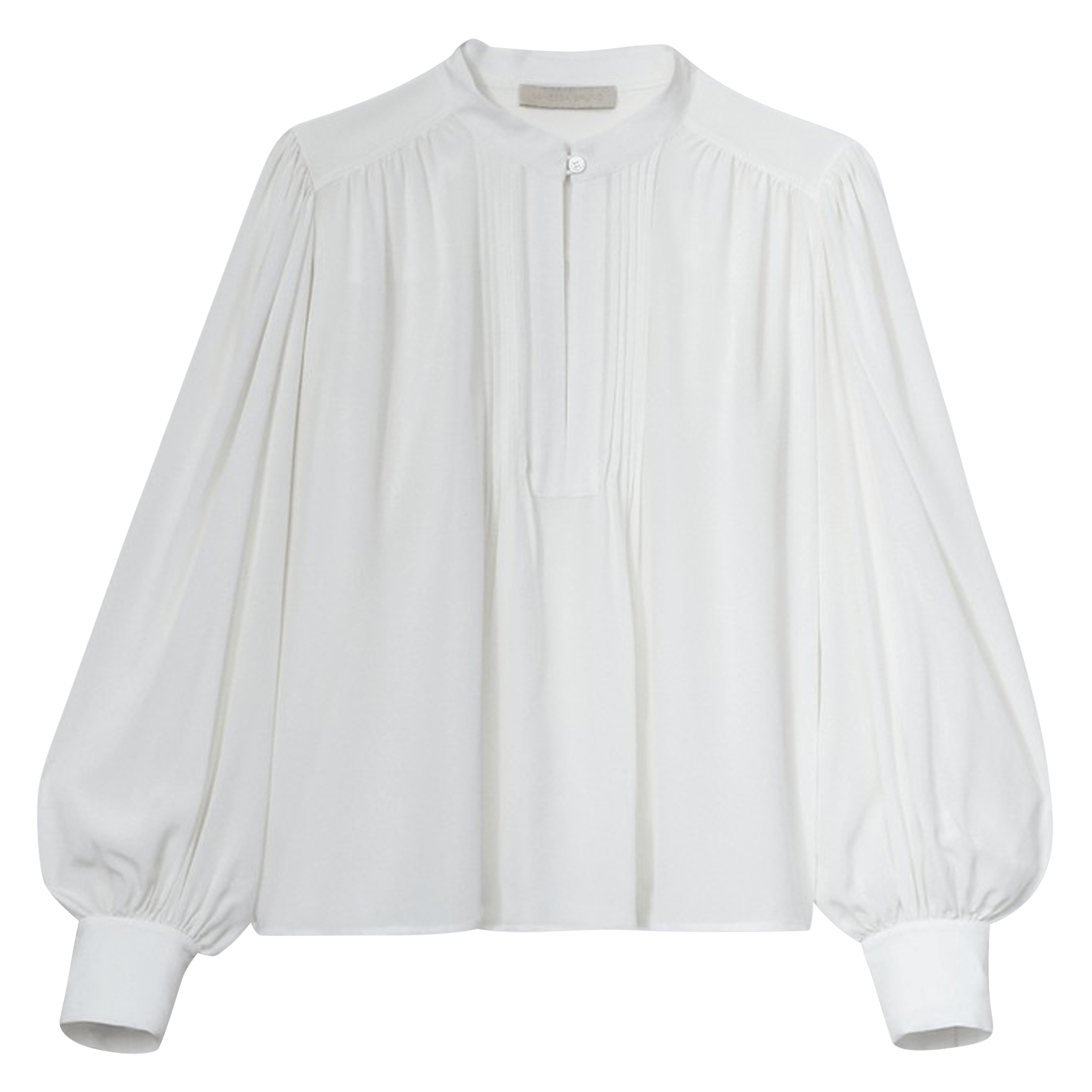 Round-neck floral pattern blouse VANESSA BRUNO White