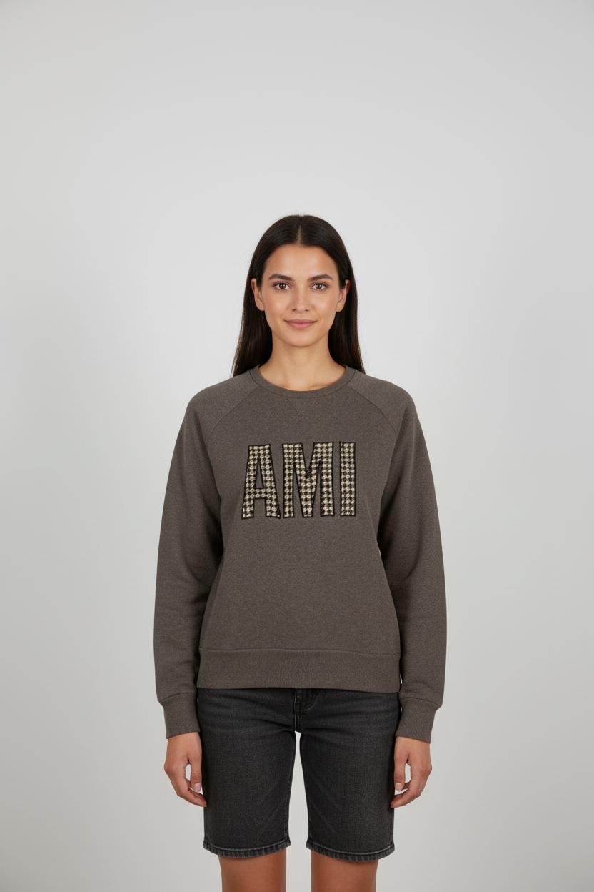 Sweater AMI PARIS - Seconde Main Grey