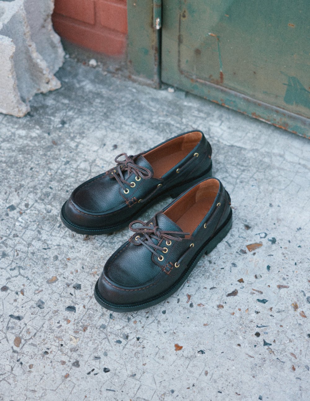 Boat shoes ODAJE Brown