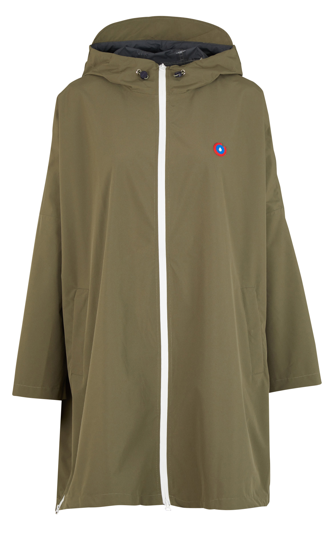 Imperméable ample à capuche  FLOTTE Vert