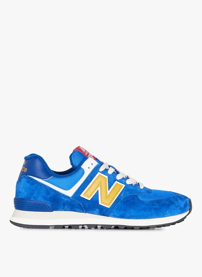 New balance top piel azul