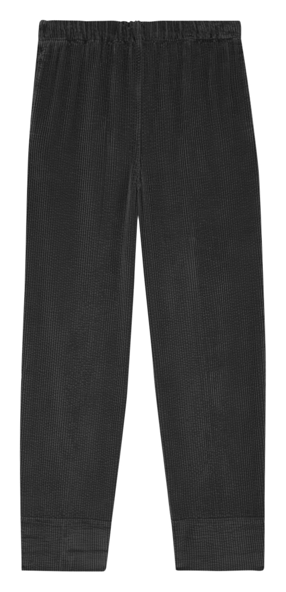 High-waisted wide-leg corduroy pants AMERICAN VINTAGE Black