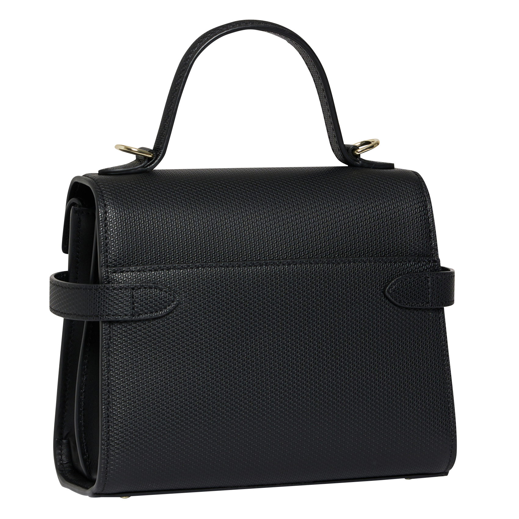 Sac à main en cuir LE TANNEUR Noir