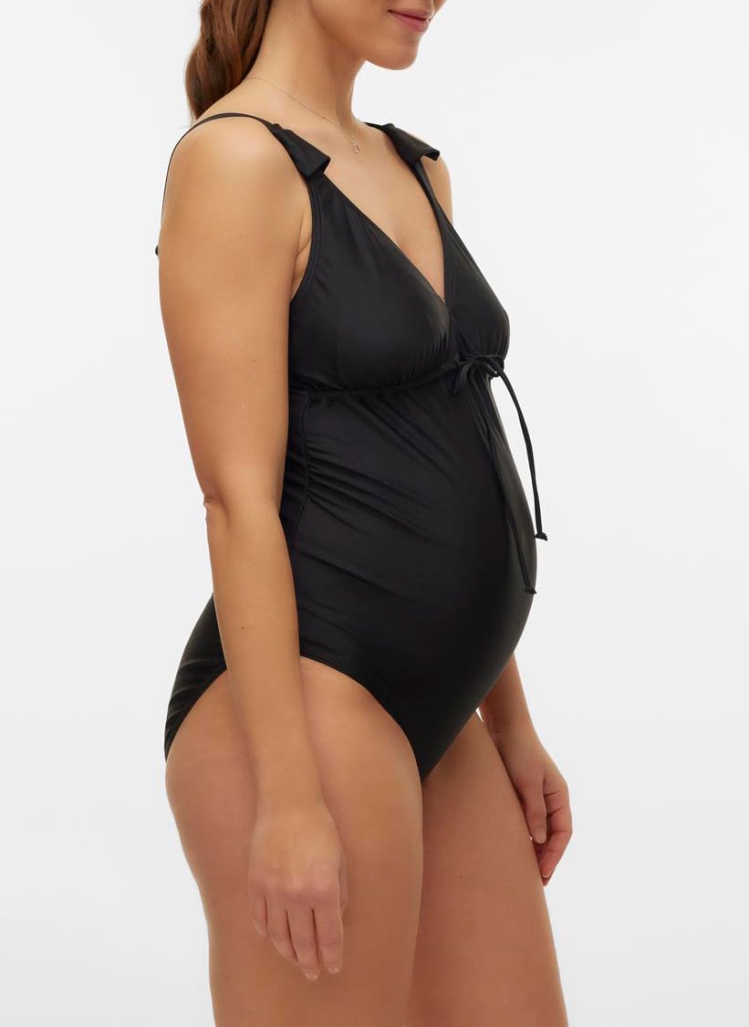 One-piece swimsuit MAMALICIOUS Black