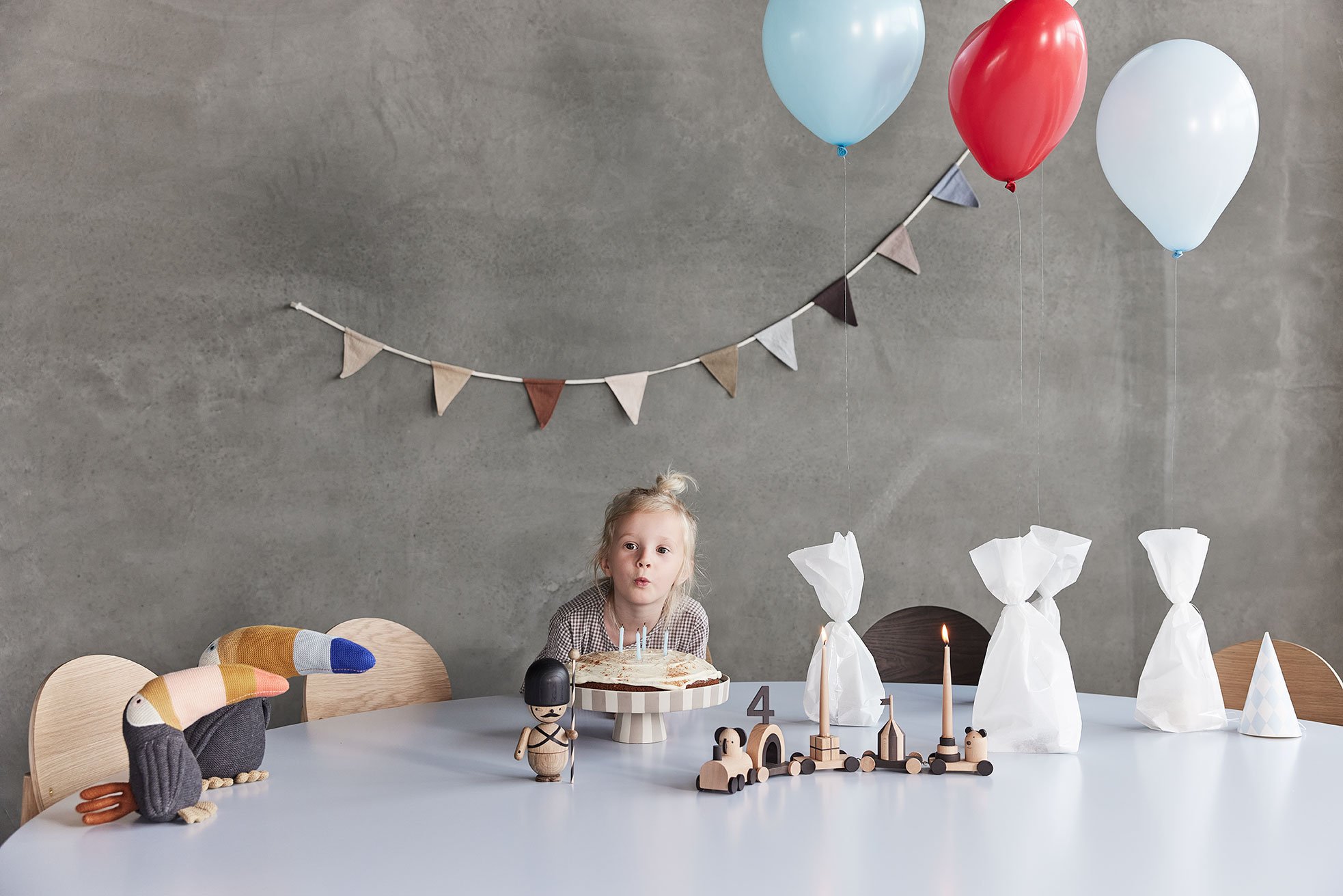 Cotton plush OYOY LIVING DESIGN Orange