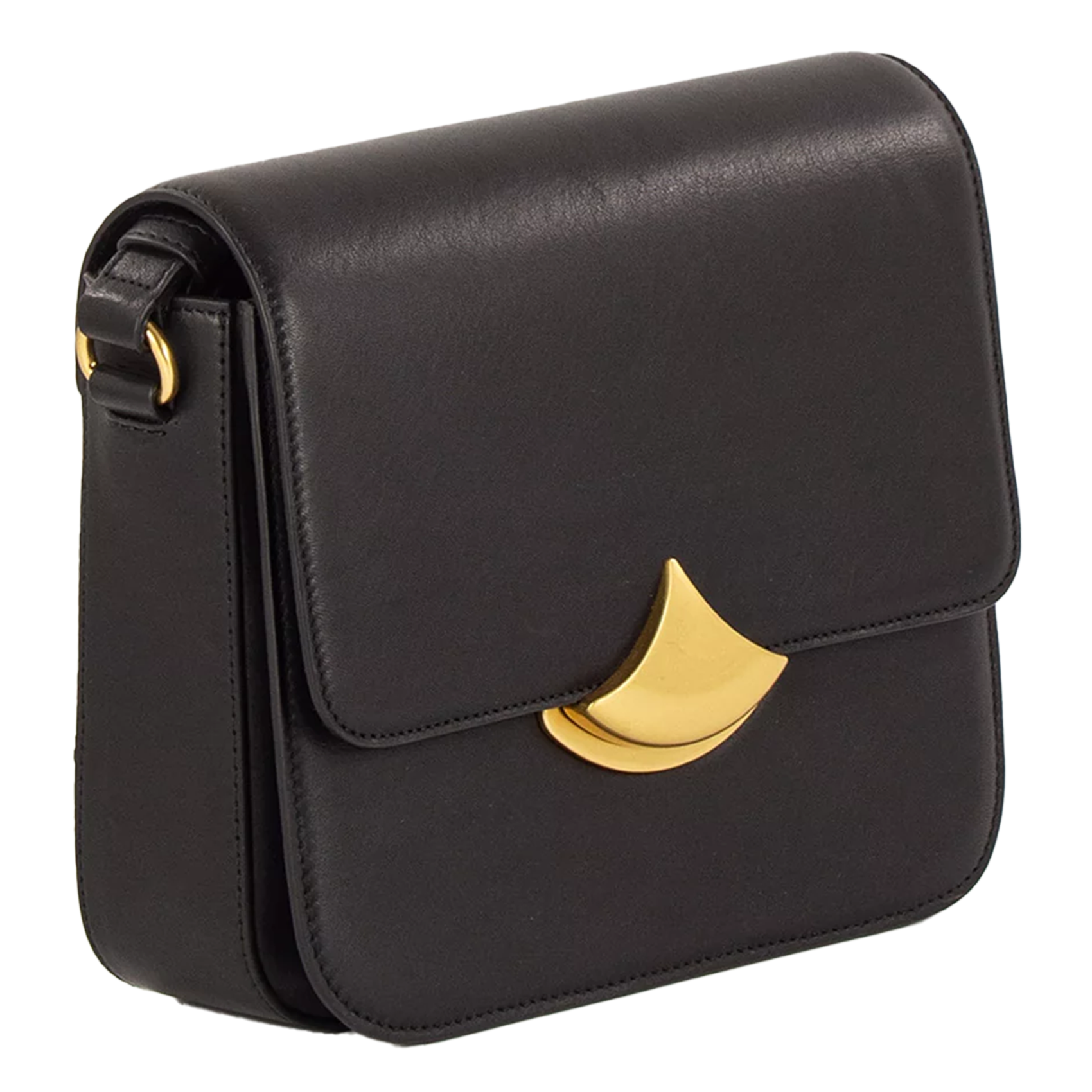 Sac bandoulière en cuir SESSUN Noir