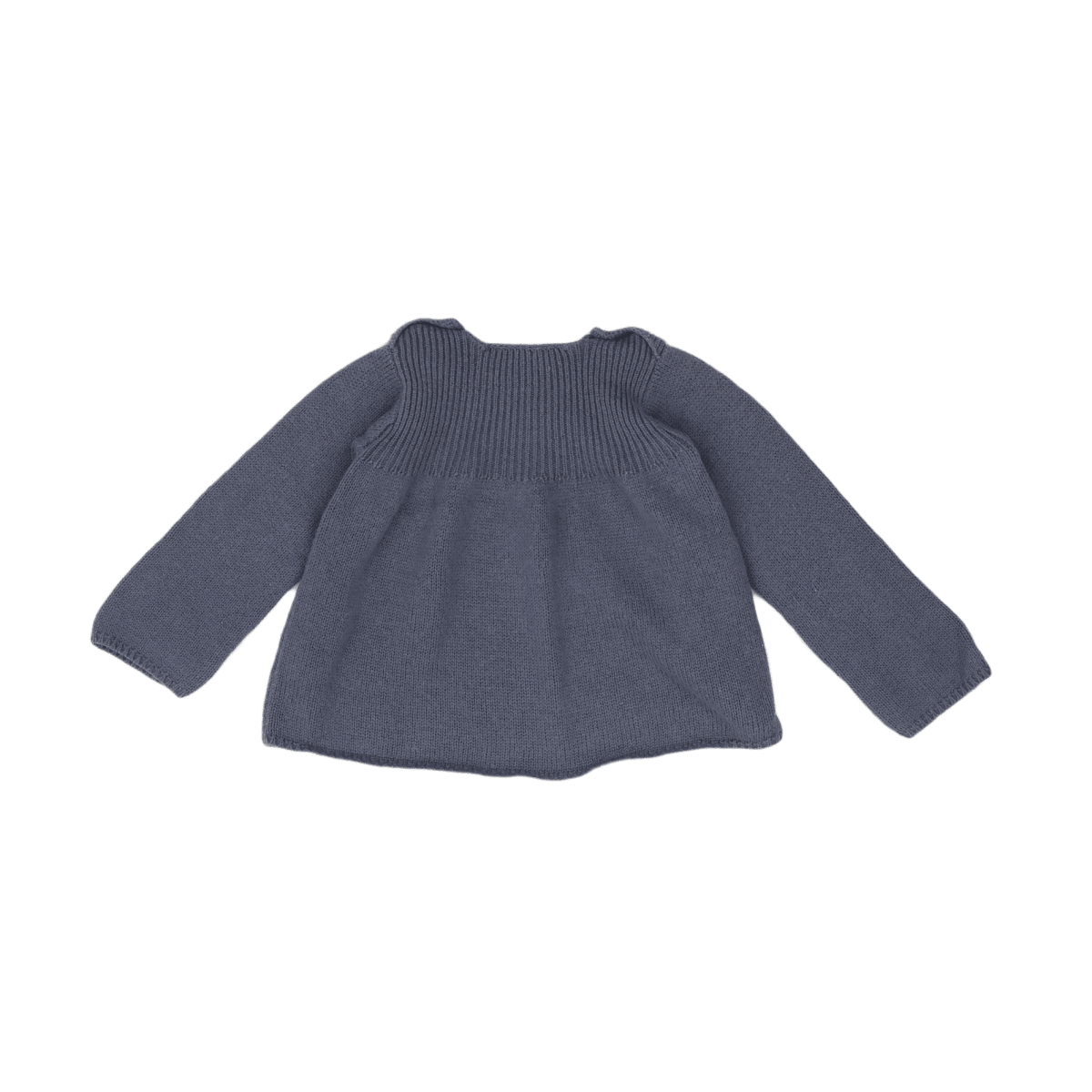 Grey baby sweater - 18 months BONPOINT - Seconde Main Grey