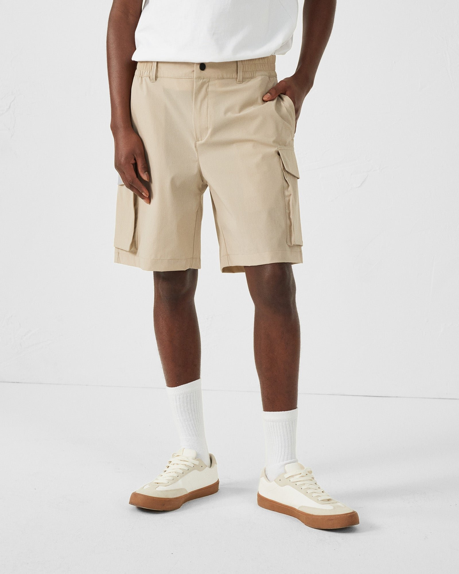 Short cargo pants JOTT Beige