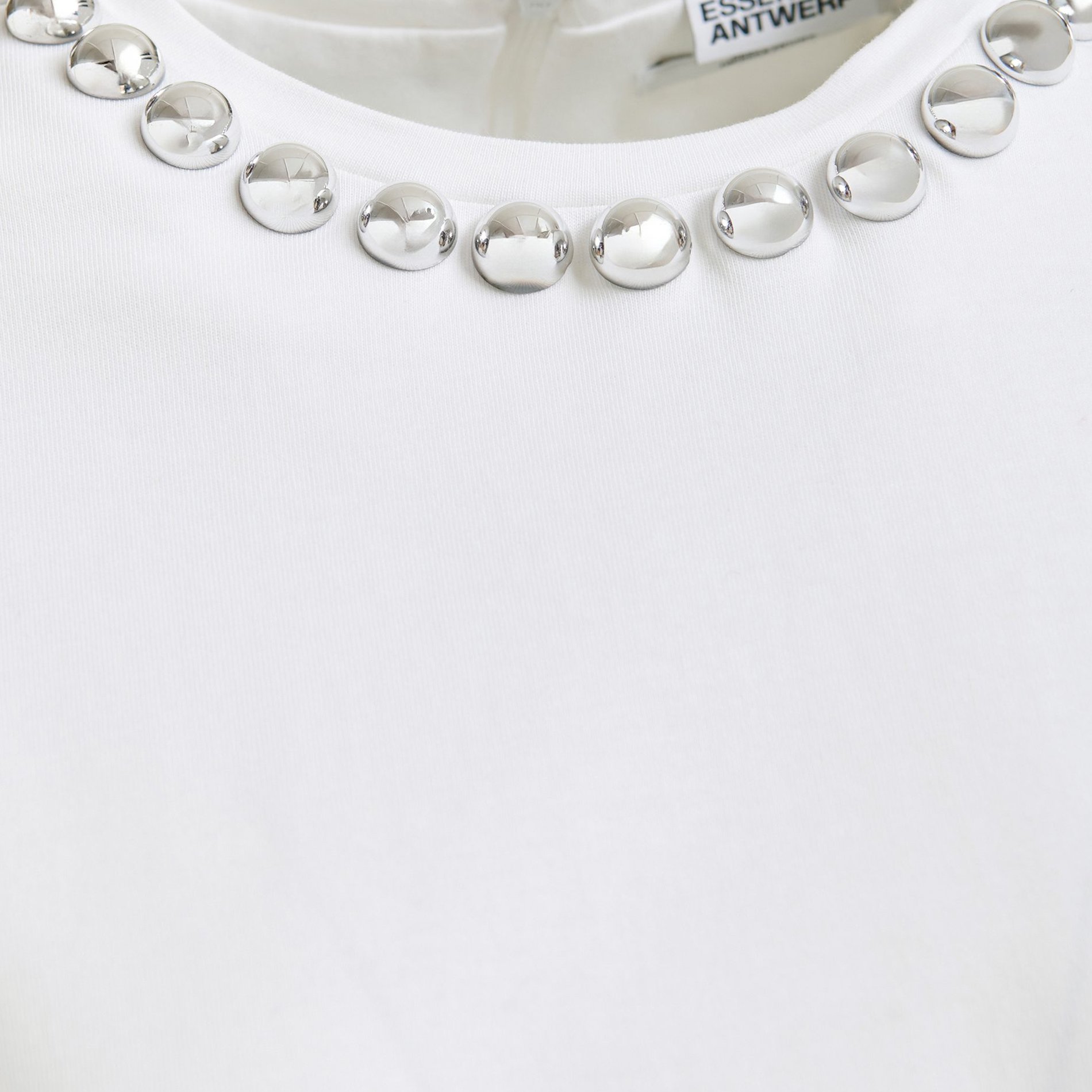 Top droit en coton ESSENTIEL ANTWERP Blanc