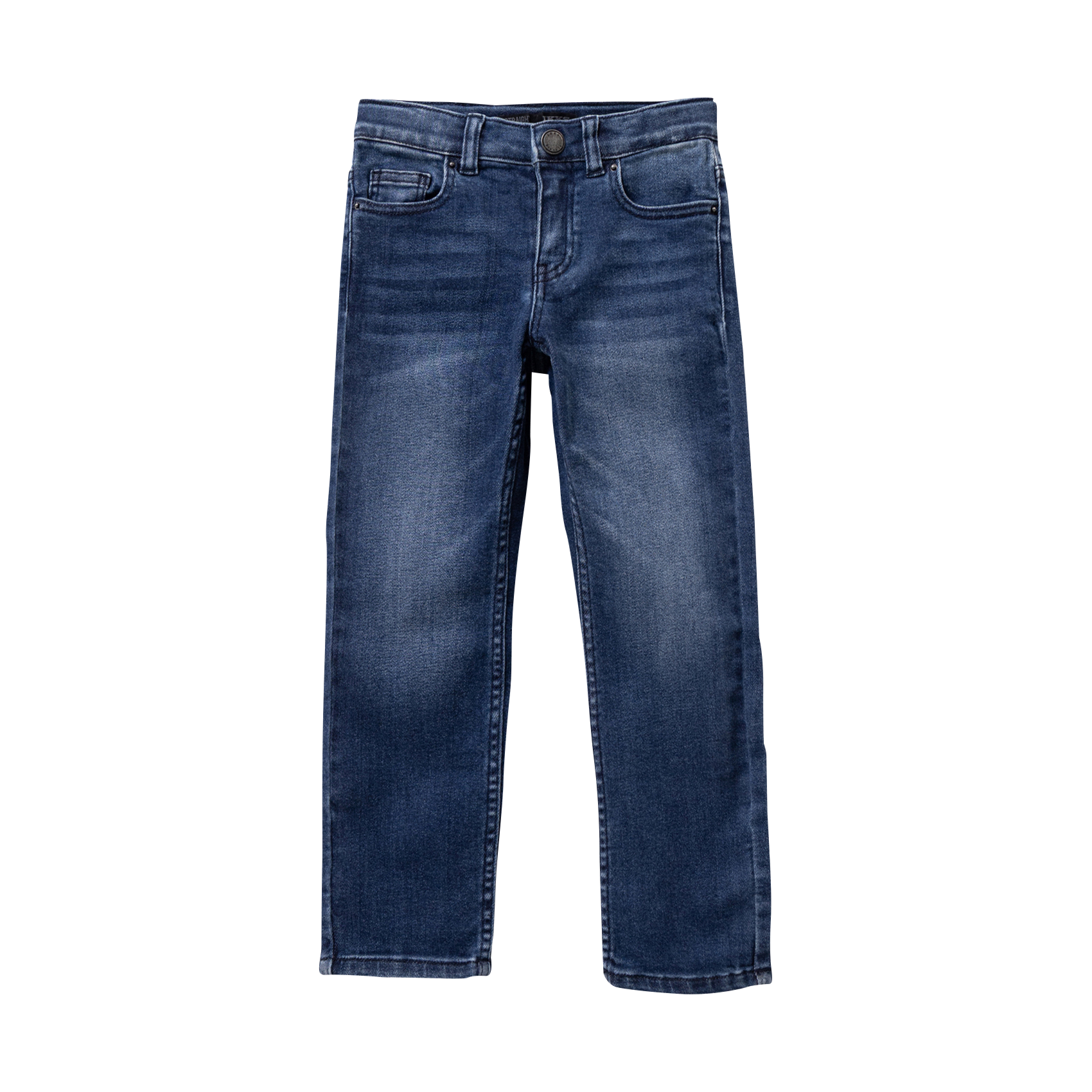 Cotton-blend straight jeans IKKS JUNIOR Blue