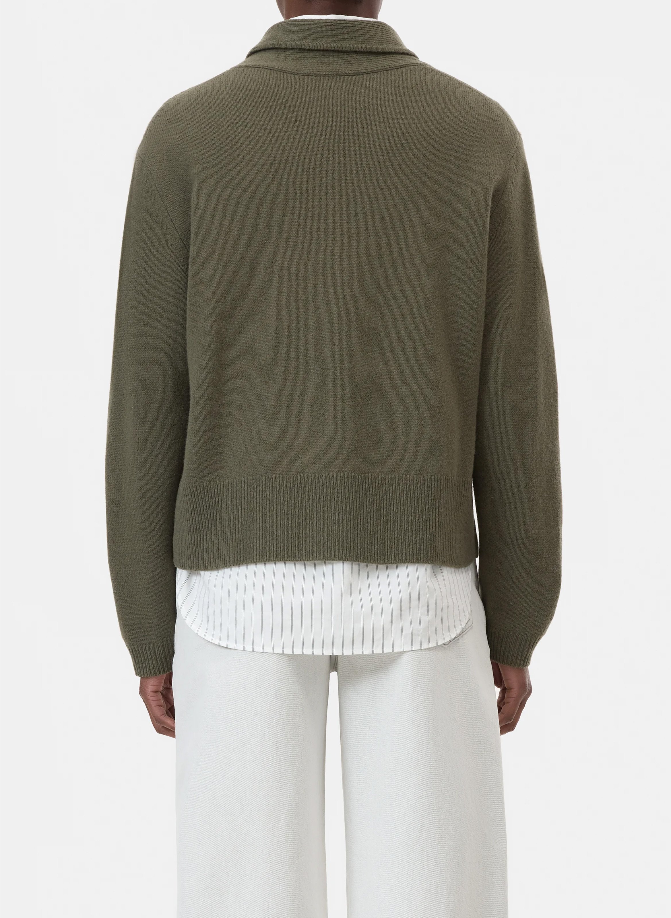 Pull oversize en laine CLOSED Vert