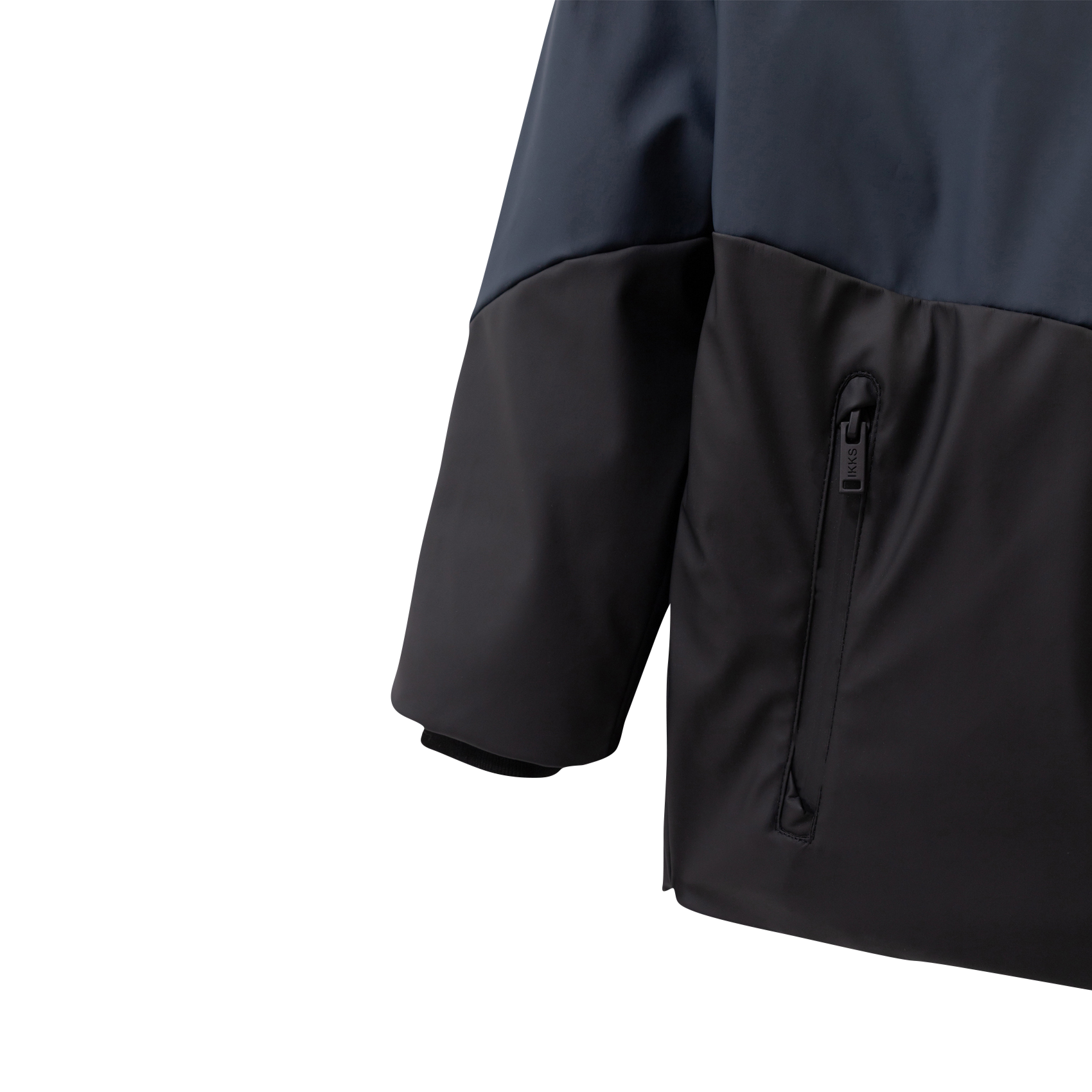 Parka droite col montant IKKS JUNIOR Bleu