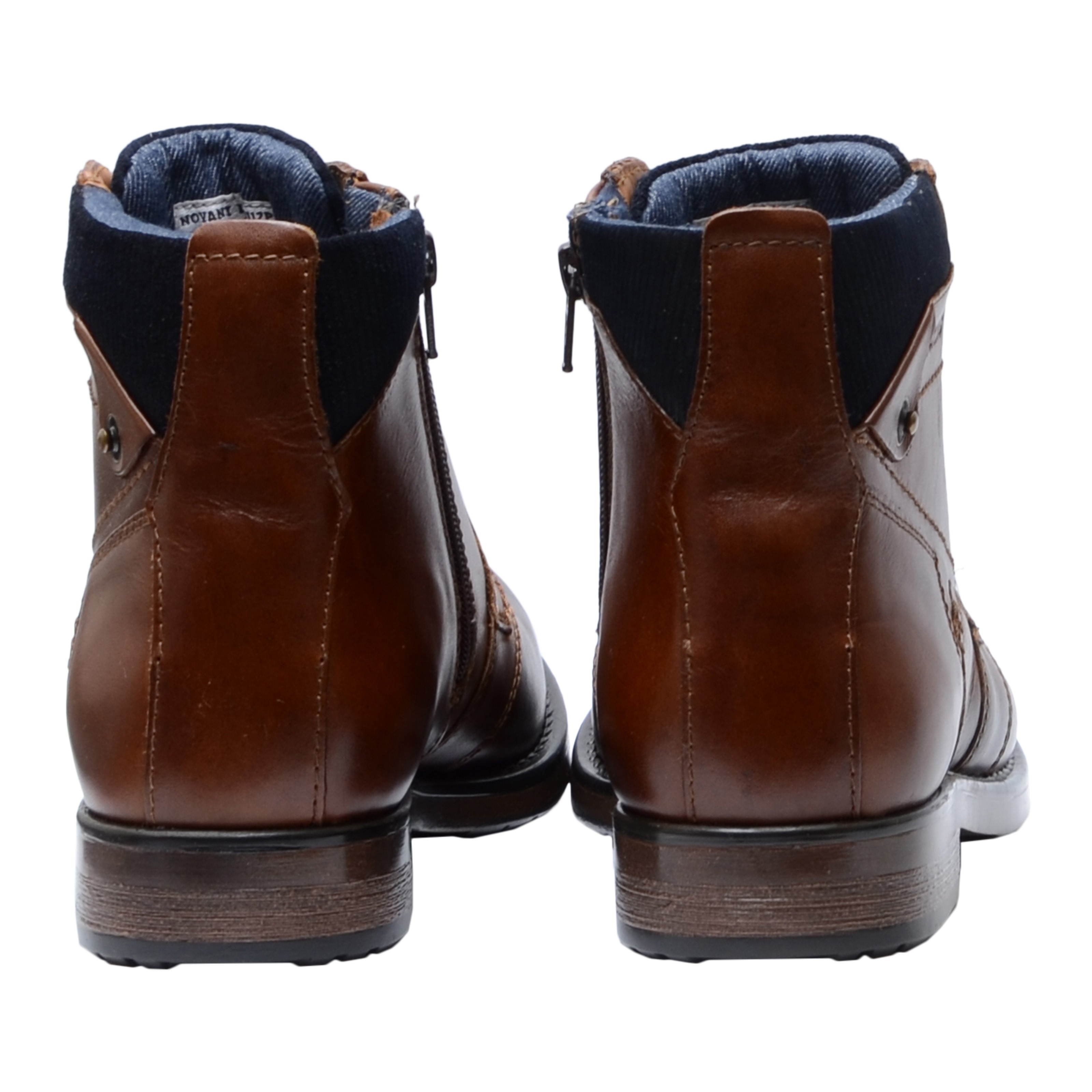 Leather ankle boot REDSKINS Brown