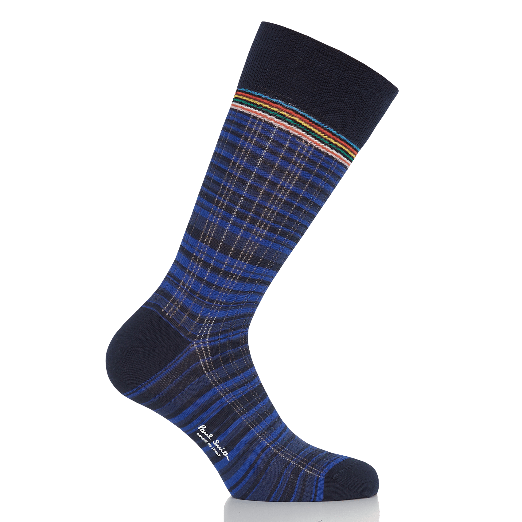 Hohe gestreifte Socken PAUL SMITH Blau