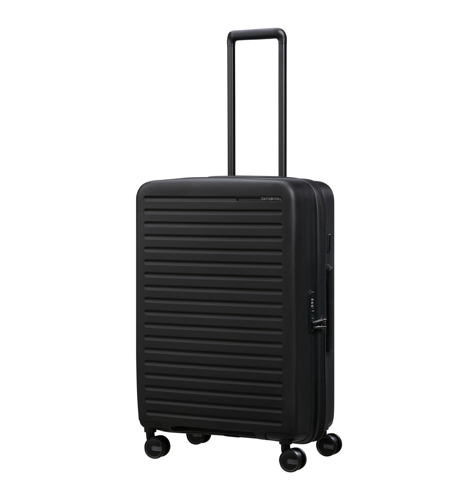 Restackd 4-wheel suitcase size M SAMSONITE Black
