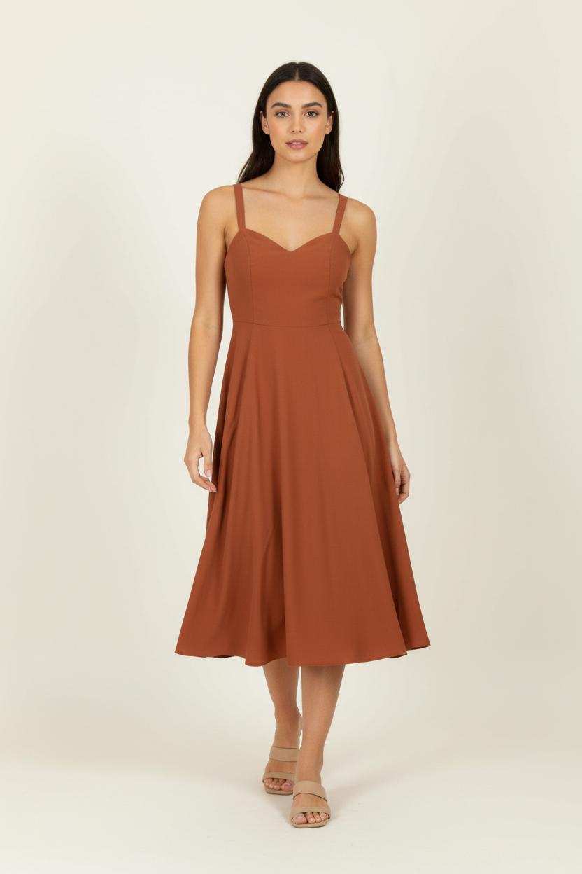 Short & midi dress MAISON LEMOINE - Seconde main Orange