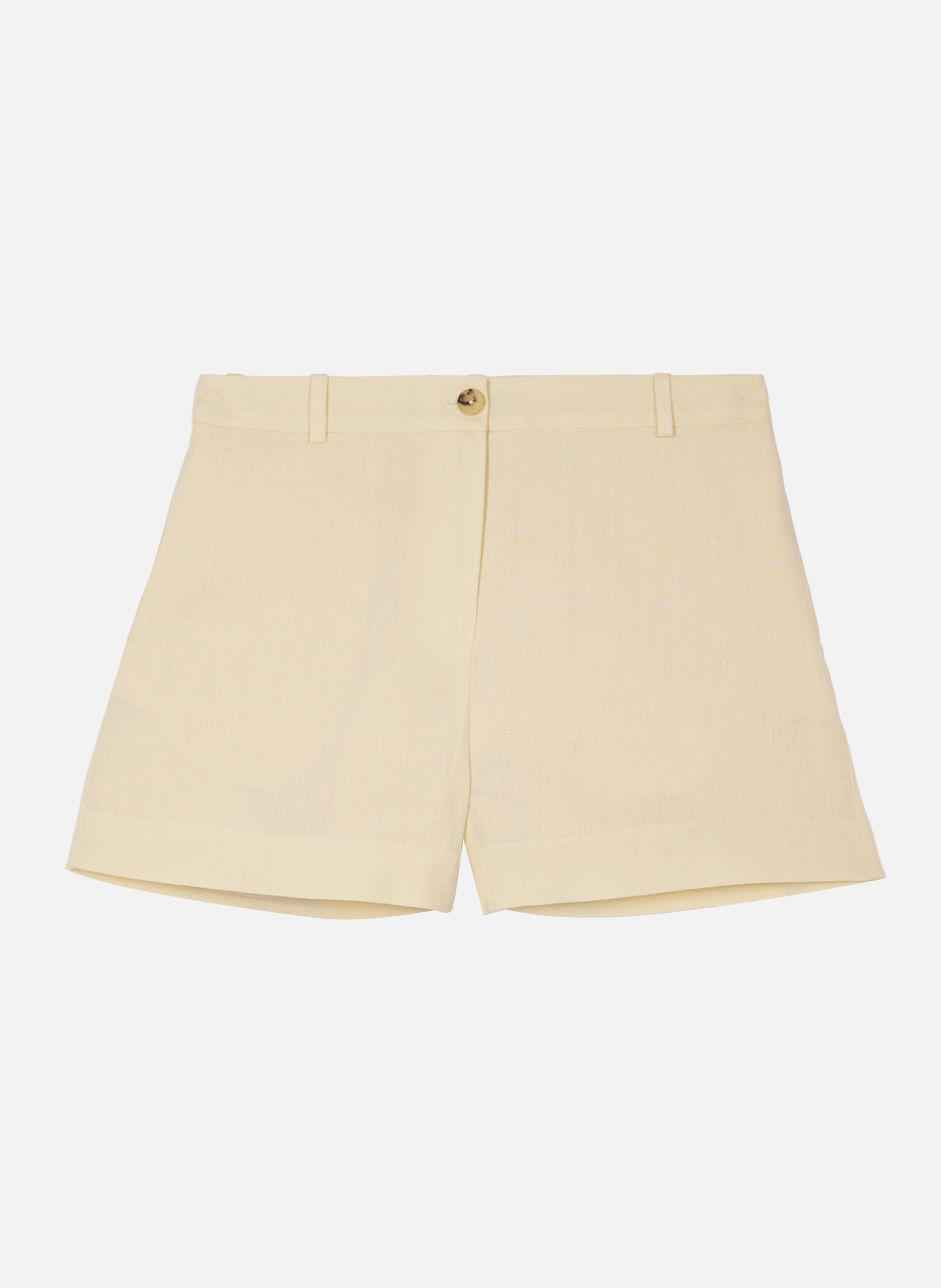 Linen sailor pants THE KOOPLES Yellow