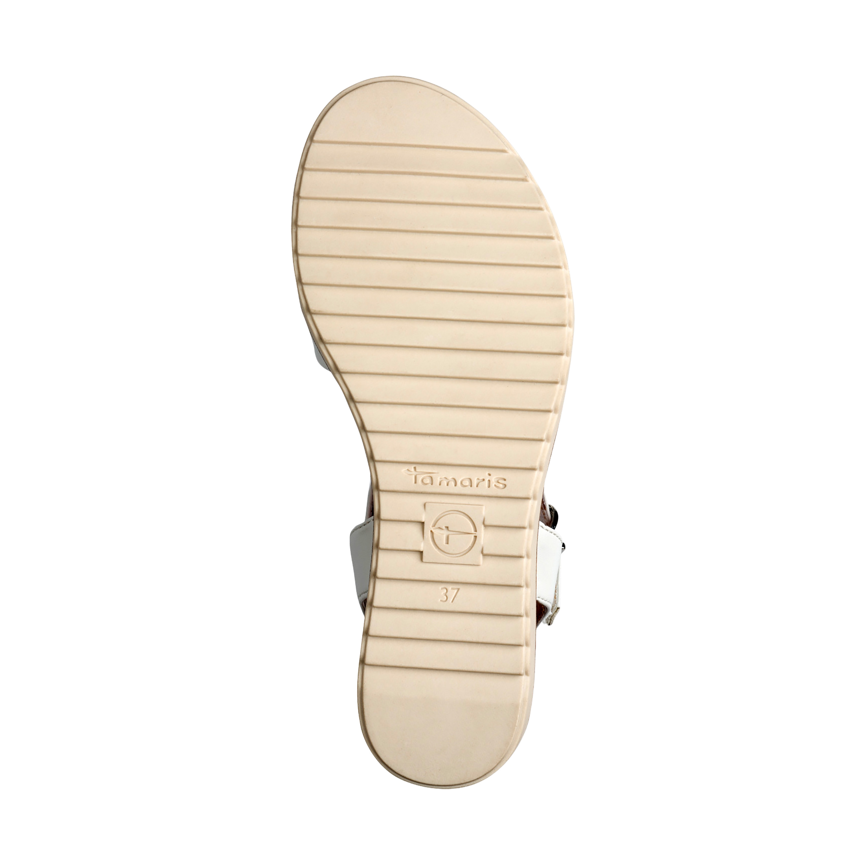 Sandales compensées à brides TAMARIS Blanc