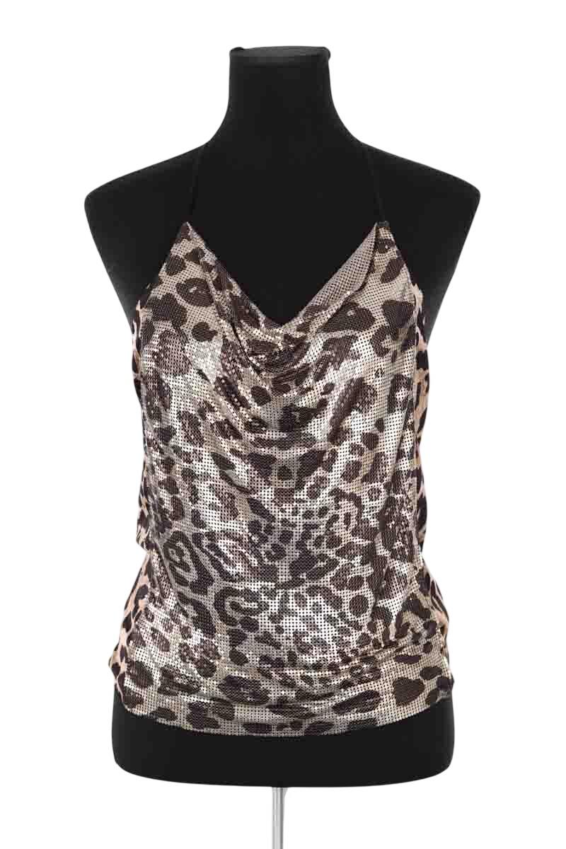 Azawood sleeveless top PACO RABANNE - Seconde Main Brown