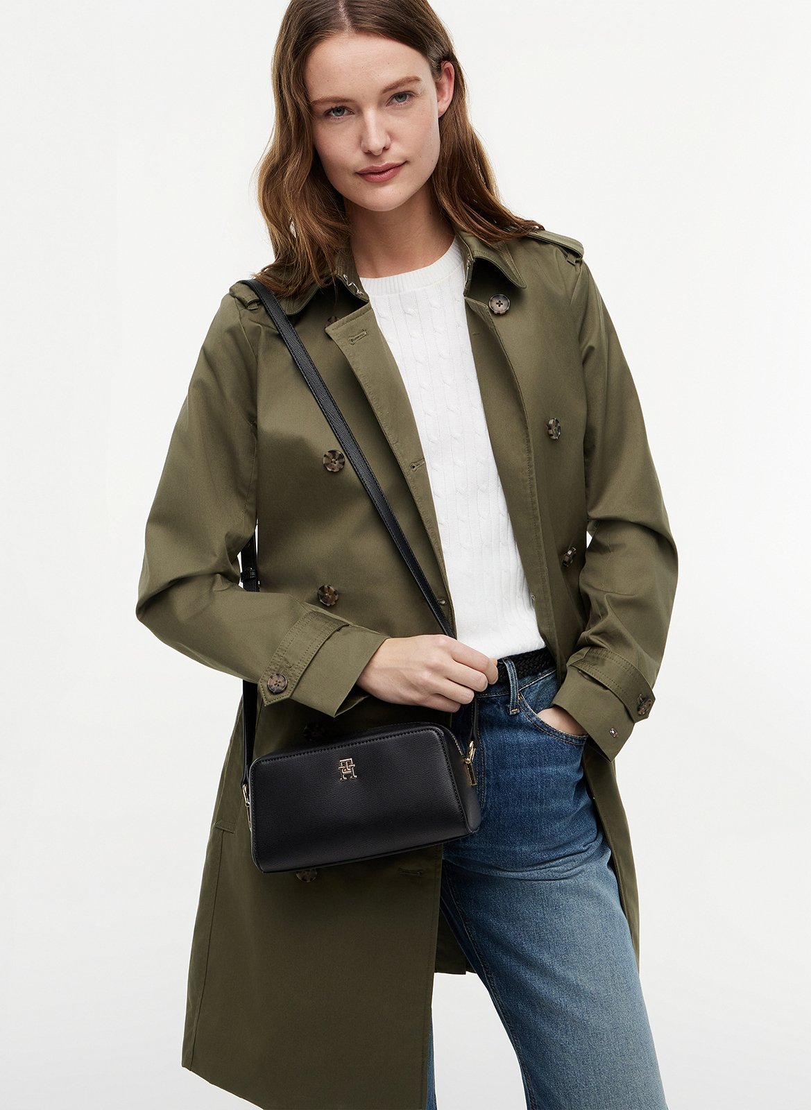 Shoulder bag TOMMY HILFIGER Black