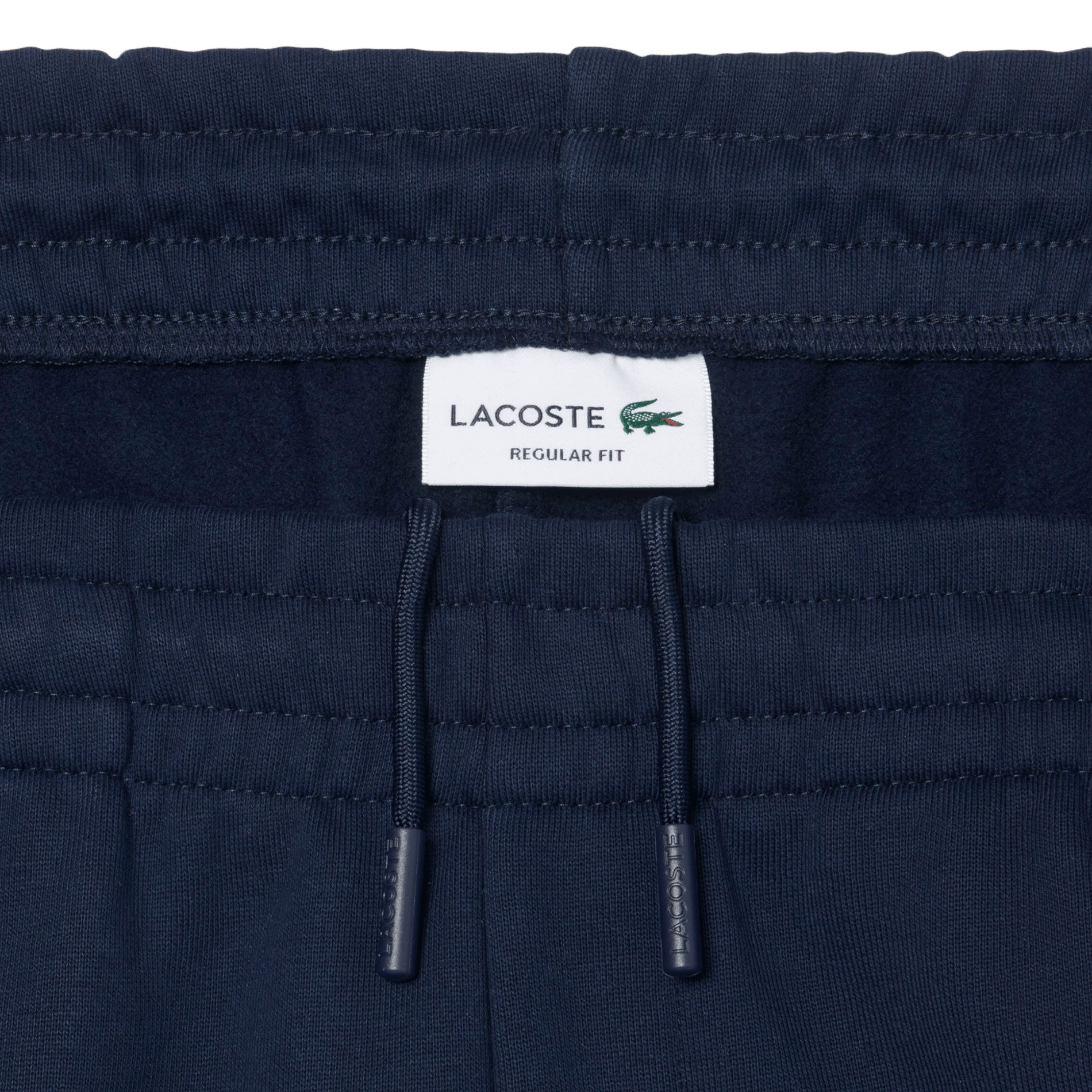 Short droit en coton mélangé LACOSTE Blau