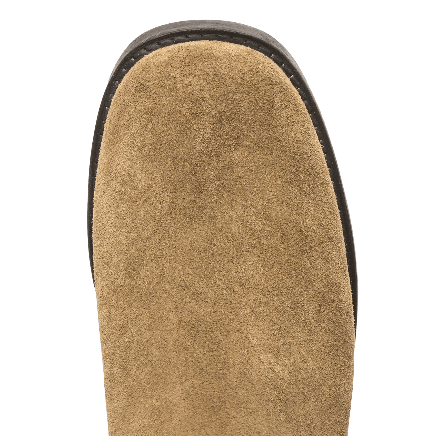 Reißverschluss-Wildlederstiefel BOCAGE Beige